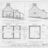 Simple Plan Section Elevation Drawings