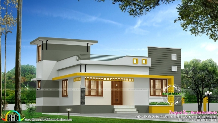 Remarkable Marvelous Newest Floor Minimalist House Design In Single Home Single Floor House Elevation Marvelous Image