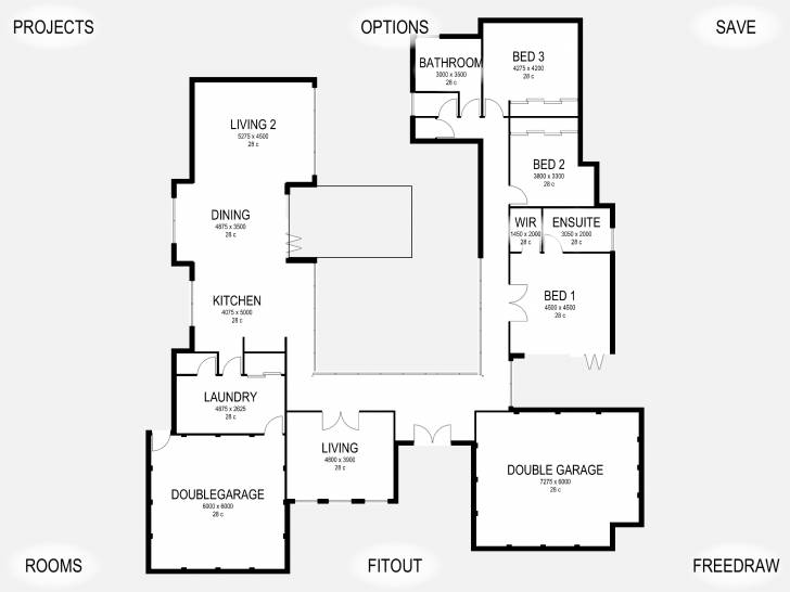 Remarkable Planit2D Simple 2D Plan Pic