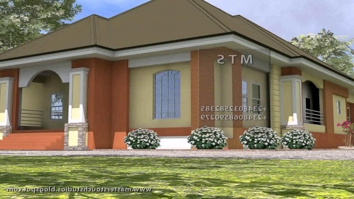 Remarkable Three Bedroom Bungalow House Plans In Kenya - Youtube Four Bedroom Bungalow House Plans In Kenya Image
