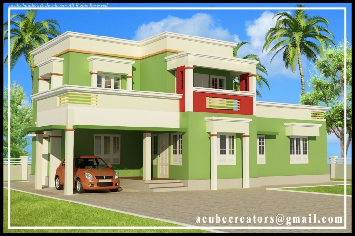 Remarkable Very Simple Kerala House Elevation - House Plans | #38145 Simple Housing Plan Elevation Photo