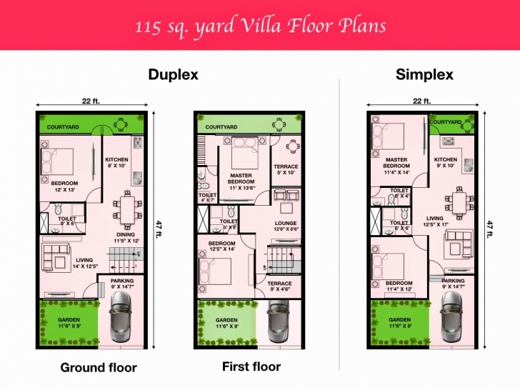 Splendid 150 Square Yards House Plan Elegant Outstanding 30 35 Duplex House 20 X 35 Duplex House Plan Image