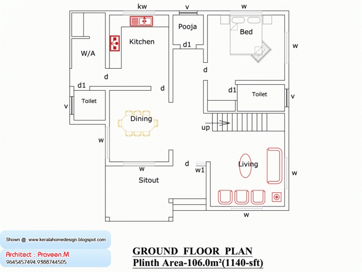 Splendid 59 Beautiful Images Kerala House Plans And Elevations 1200 Sq Ft Kerala House Plans 1500 Sq Ft Image