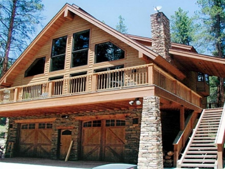 Splendid A Frame House Plans With Garage Underneath - House Plans A Frame House Plans With Garage Underneath Pic