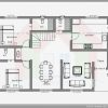 Simple 2 Floor 4Bed Room Full House Plan With Its Elevation