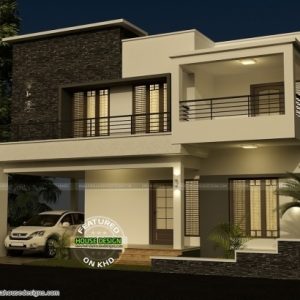 4 Bedroom Modern House Plans In Kerala