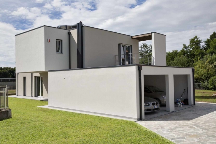 Splendid Flat Roof | City Roofing And Remodeling Flat Roofed Houses Image