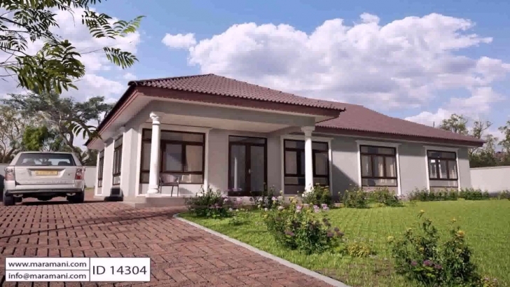 Splendid Free 4 Bedroom House Plans In Kenya - Youtube 4 Bedroom Modern House Plans In Kenya Image