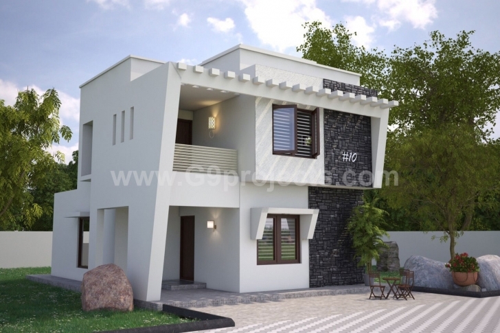 Splendid G9 Projects North Face Duplex House Elevation Photo