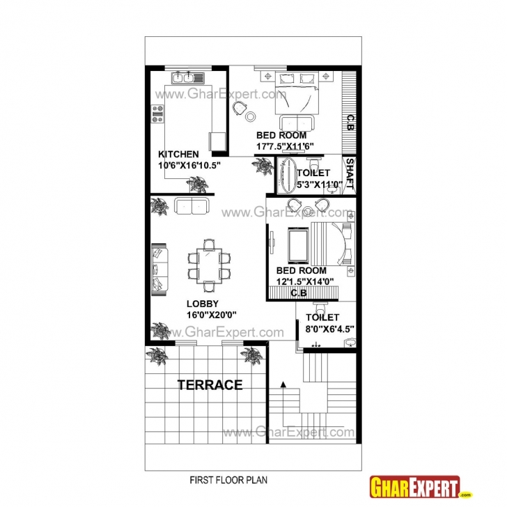Splendid House Plan For 15 Feet By 30 Feet Plot Fresh Extremely Creative 30 15 X 60 House Map Picture