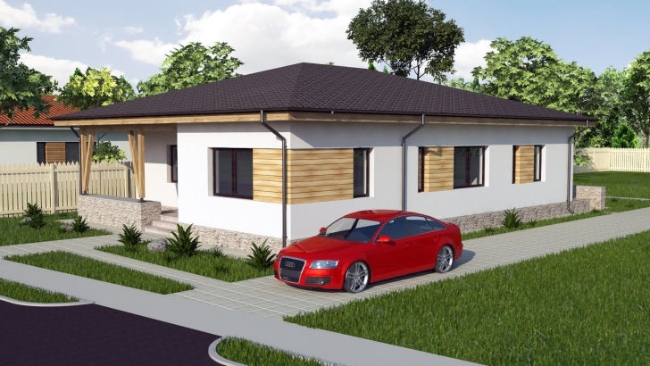 Splendid Modern Bungalow House Design. 3 Bedroom House. Model A30 - Youtube Modern 3 Bedroom Bungalow Designs Image