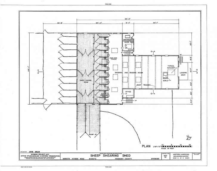 Splendid Sheep Shelter Plans V Graceful Plan Shearing Shed Moneta Access Road Sheep Housing Plans Photo