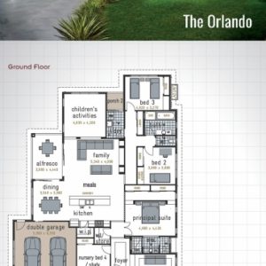 Double Garage House Plan