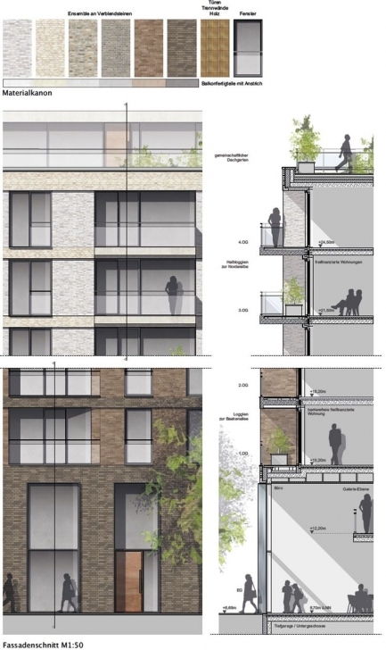 Splendid Strikingly Idea 11 Residential Building Plan And Elevation Ppt 17 Plan Elevation Section Of Residential Building Ppt Image