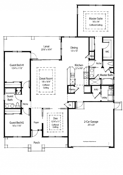 Stunning 21 Unique 3 Bedroom Floor Plan With Dimensions Of Custom Fantastic 2 3 Bedroom Bungalow Floor Plan With Dimensions Photo