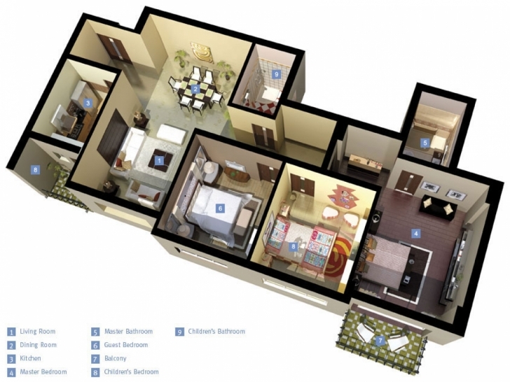 Stunning Bungalow House Plans Three Bedroom Ideas A Modern 3 Bedrooms Plan Three Bedroom Bungalow House Plan Pic