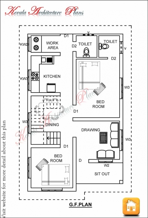 Stunning Kerala House Plans 1200 Sq Ft With Photos - Khp Indian House Plans For 1200 Sq Ft Picture