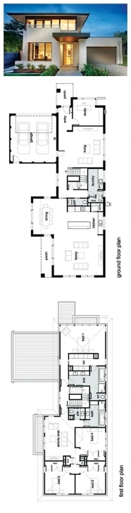 Stunning Modern House Plans. Modern House Plans O - Itook.co 4 Bedroom 2 Storey Modern House Plans Pic