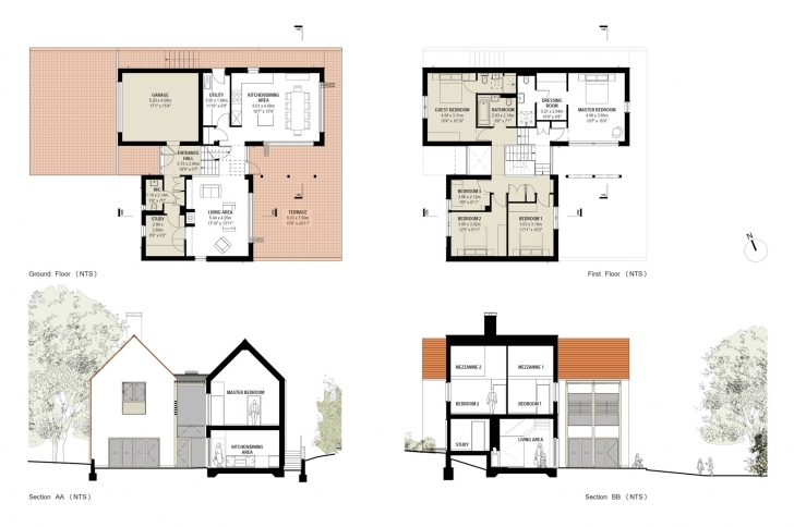 Stunning New House Floor Plans New House Floor Plans 2017 Modern 4 Bedroom House Plans Uk Photo