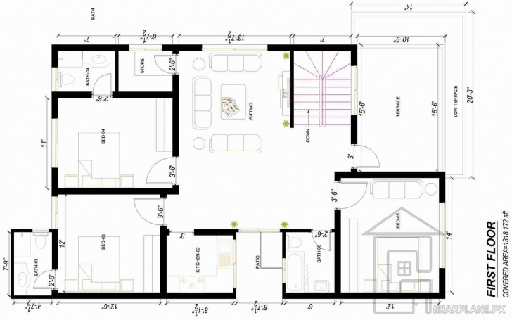 Stunning Pakistani House Designs (10 Marla) First Floor | Ddddd | Pinterest 15 Marla Only House Design In Pakistan Picture