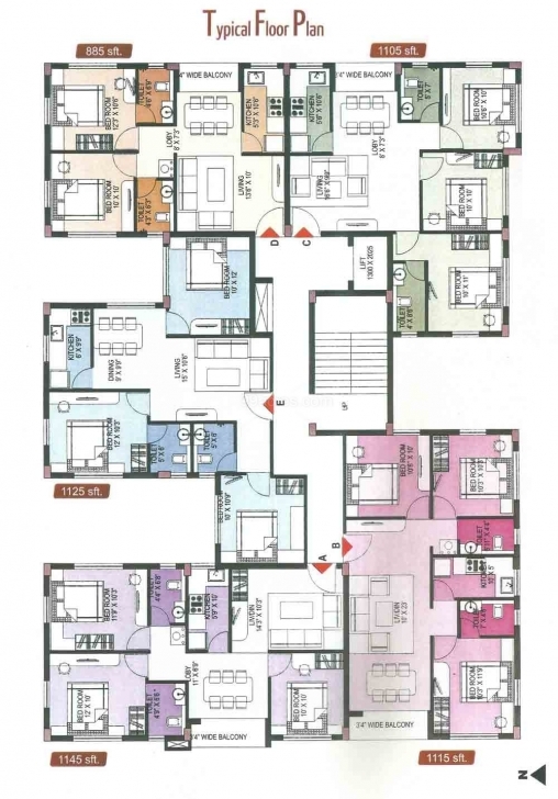 Stunning Small 3 Bedroom Apartment Floor Plans Of Fresh | Lostark.co House Plans For 6 Bedroom Flat Pic