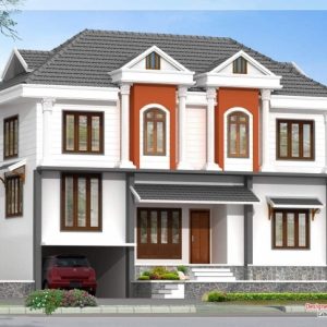 3D House Model Kerala