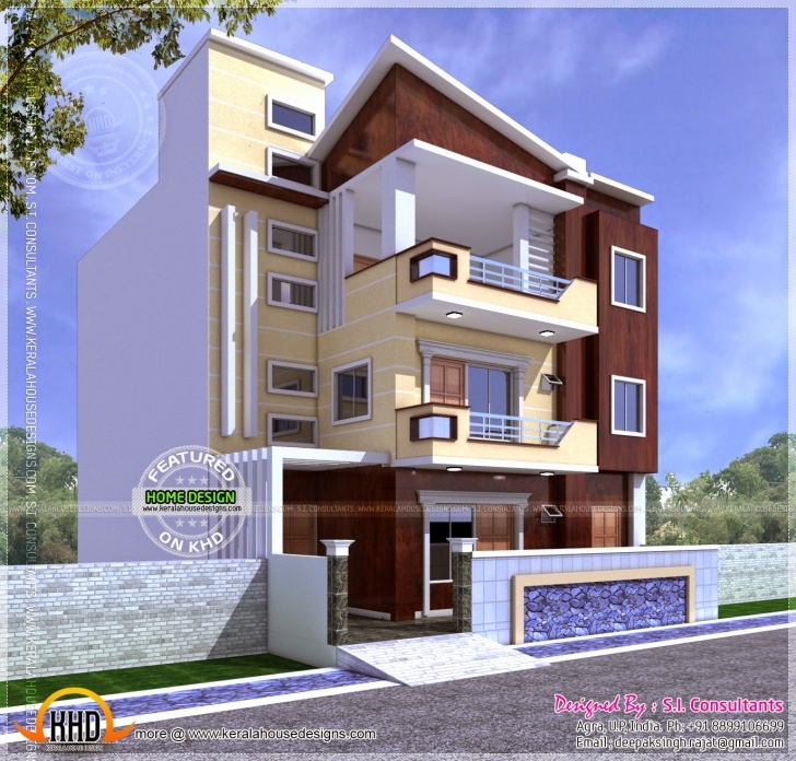 Top 27 Home Elevation Plan Ideas In Innovative June 2014 Kerala Design Front Elevation Of Indian House 30X50 Site Pic