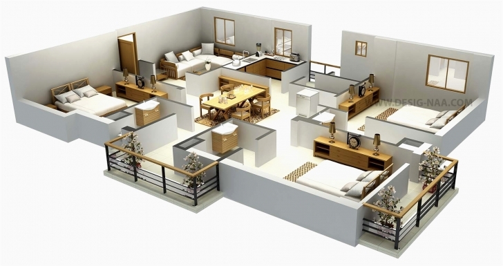 Top 5 Bedroom House Plans Free 5 Bedroom House Plan 3D Best Bedroom Flat 5 Bedroom House Plans 3D Image