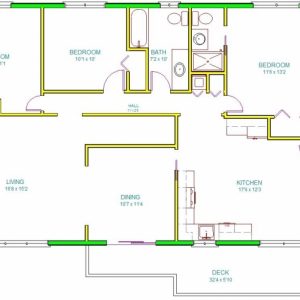Autocad 2D Plans For Houses
