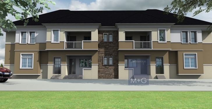 Top Designs Nigerian House Joy Studio Design Best - Home Plans 3 Bedroom Flat House Plan In Nigeria Photo