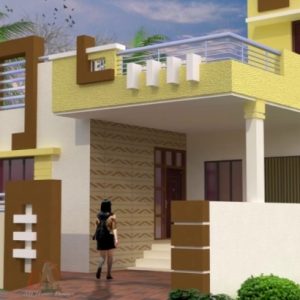 Front Elevation Of House Ground Floor