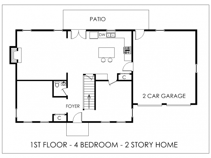 Top House Plan Apartments: Simple Floor Plans Simple Floor Plans With Simple One Story Building Floor Plans Image