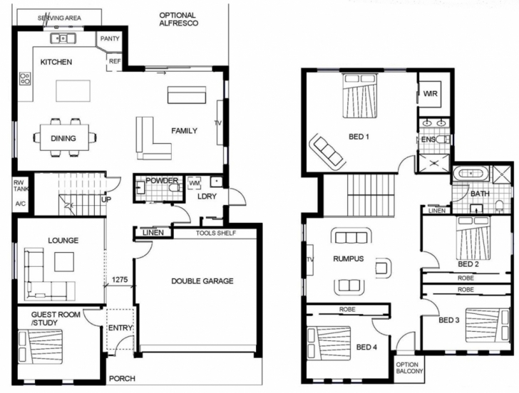 Top House: Small Double Storey House Plans Dsouble Storey House Plans Picture