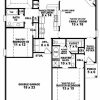 Simple One Story 3 Bedroom House Plans