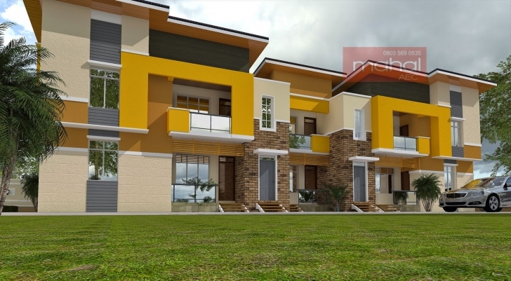 Top Photo of Contemporary Nigerian Residential Architecture How Many Blocks Can Build Three Bedroom Flat Picture