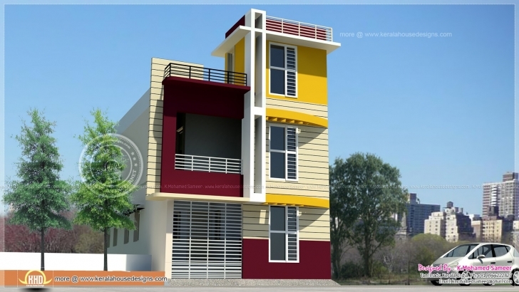 Top Photo of Elevation Design For Small House | The Base Wallpaper 15×50 Front House Desin Image Picture
