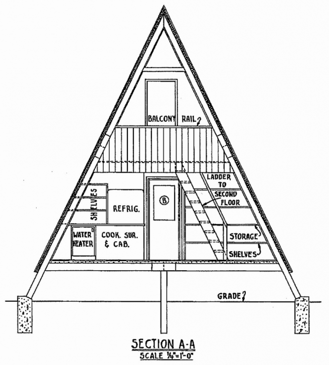 Top Photo of Houseans Low Cost Frame With Garage Underneath Bedroom Timber Tiny A Frame House Plans Cost Image