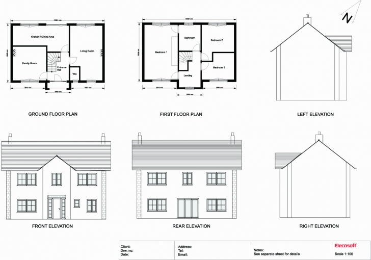 Top Photo of Simple House Plan With Measurements Lovely 2D Drawing Gallery Floor Simple 2D Plan Image