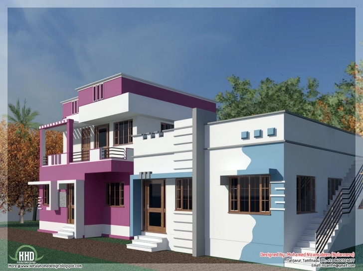 Top Photo of Tamilnadu Model Home Design Feet Kerala - House Plans | #12826 Tamilnadu Best House Gallery Image
