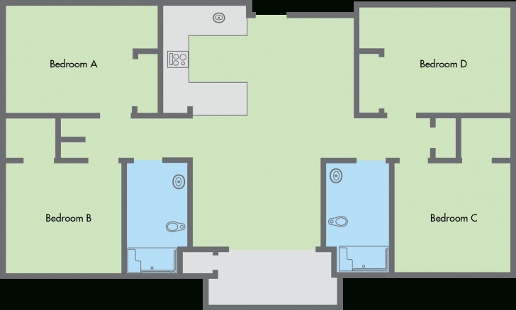 Top Photo of Terrific Four Bedroom Flat Building Plan Contemporary - Exterior Building Plan Of Four Bedroom Flat Image