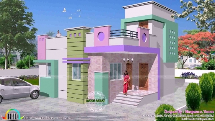 Top Single Floor House Front Elevation Designs In Tamilnadu - Youtube Single Floor Home Front Elevation Designs Image
