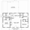 1100 Squre Feet House Template