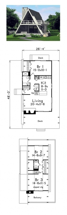 Wonderful 51 Best A-Frame House Plans Images On Pinterest | Architecture A Frame House Plans 3 Bedroom Photo