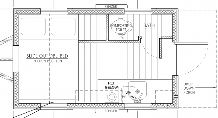 Wonderful An Affordable Tiny House Design To Take Off The Grid Or Into The Tiny House Plans Image