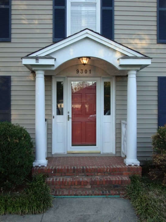 Wonderful Enchanting Pillar Designs For Home Exterior Ideas Including Round Front House Pillar Design Picture
