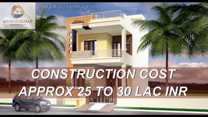 Wonderful House Design Front Elevation House 20*60 Sq Ft Latest 2017 - Youtube 20*60 House Front Elevation Image
