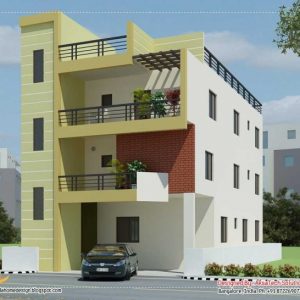 2 Floor Front Elevation Of House
