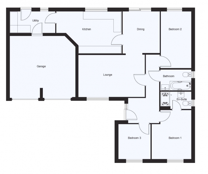 Wonderful House Plan 5 Bedroom Bungalow House Plans In Kenya | Savae 5 Five Bedroom Bungalow And Plan Image
