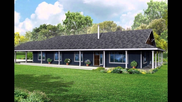 Wonderful House Plans With Wrap Around Porch - Youtube 4 Bedroom Wrap Around Porch Bungalow Image
