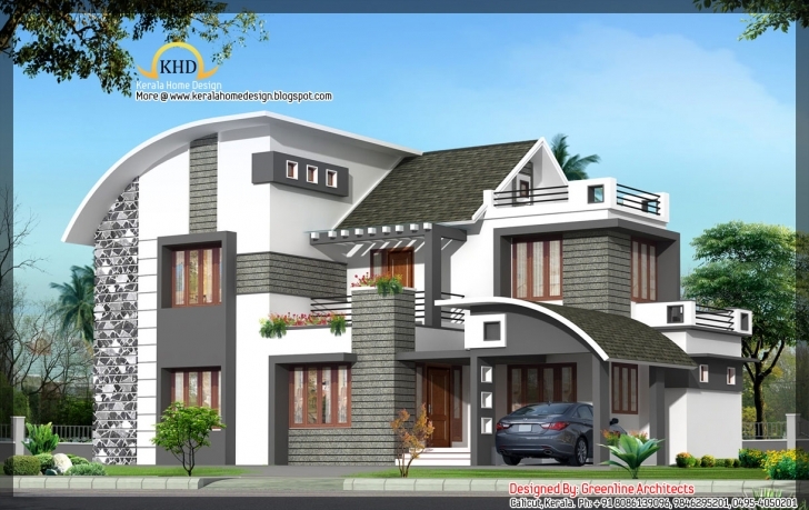 Wonderful Modern Home Designer Delightful Kerala House Plan Homes Kb New Homes In Kerala Photo Gallery Image